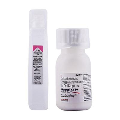MACPOD CV 50 Oral Suspension 30ml - Bacterial Infections-Cep