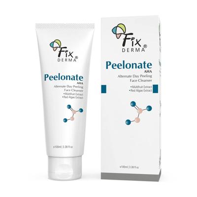 Fixderma Mandelic Acid + Salicylic Acid Face Wash, Peelonate Aha and Bha Face & body Cleanser 75gm - Face Wash & Cleansers