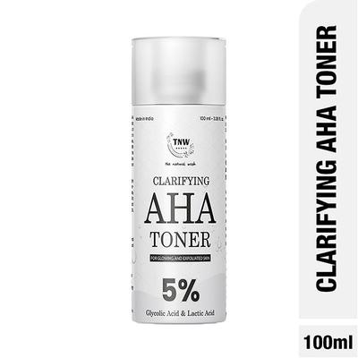 TNW The Natural Wash Clarifying AHA Toner with 5% Glycolic Acid and Lactic Acid 100 ml - Face Mists