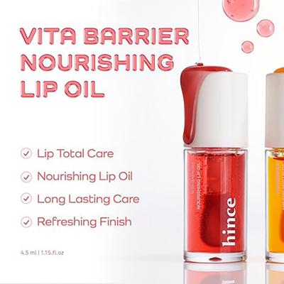 Hince Vita Barrier Nourishing Lip Oil 01 Kingsberry 4.5 ml - Lip Balms