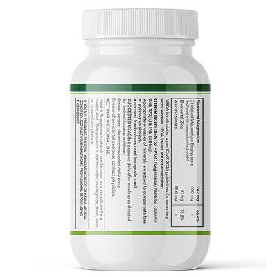 Inlife Magnesium Glycinate 1100 mg Veg Capsule 120's - Calcium And Minerals