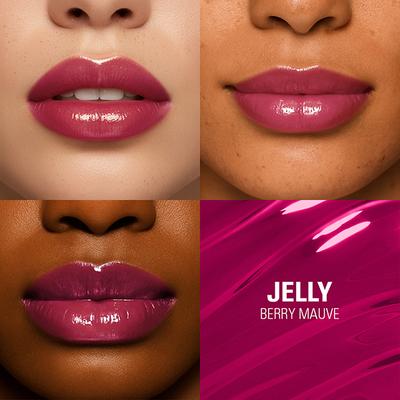 Makeup Revolution Pout Bomb Plumping Gloss Jelly Berry Mauve 4.6 ml - Lip Glosses