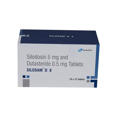 SILOSAM D 8 Tablet 15's - Bladder And Prostate Disorders-Dru