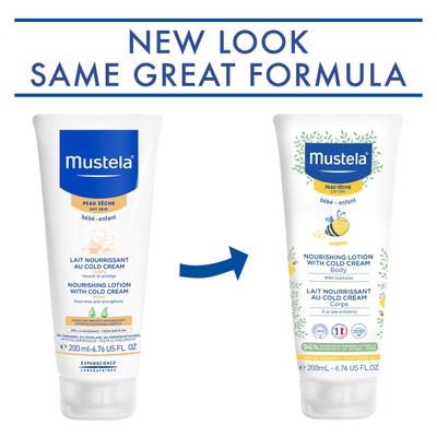 Mustela Nourishing Lotion with cold cream 200 ml - Creams, Lotions & Oils
