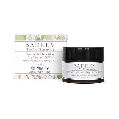 Sadhev - Ayurvedic Hydrating Day Cream Spf 15 50 gm - Day Cream
