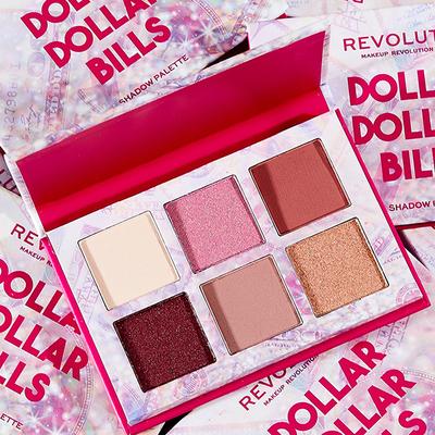 Makeup Revolution Power Eyeshadow Palette Dollar Dollar Bills 6.6 gm - Eye Shadow Palettes