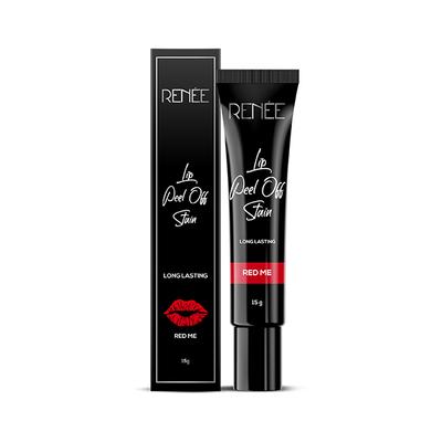 RENEE Lip Peel Off Stain Red Me 15 gm - Lipsticks