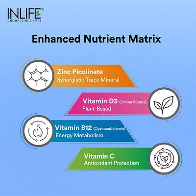 INLIFE Magnesium Complex Glycinate 5X 2000mg Tablets 60's - Multi-Vitamins