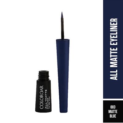 Colorbar All-Matte Eyeliner Matte Blue-003 2.5ml - Eyeliners