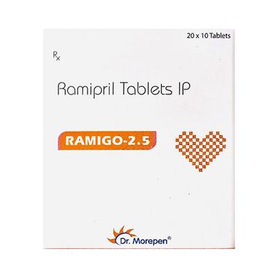 RAMIGO 2.5 Tablet 10's - Hypertension-ACE