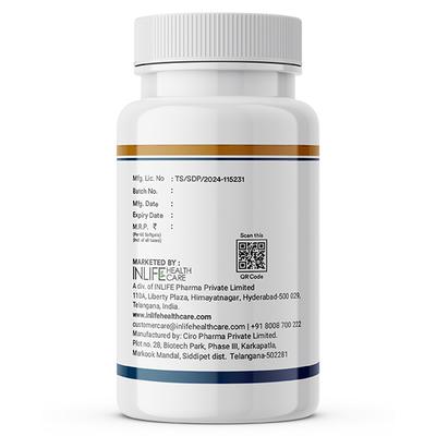 INLIFE Vitamin D3 5000 IU Capsules 60's - Multi-Vitamins
