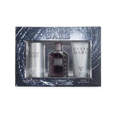 Guess Dare Men Gift Set (Eau de Toilette 100ml + Shower Gel 200ml + Body Spray 170g) 1's - Men Perfumes (Edt/Edp)