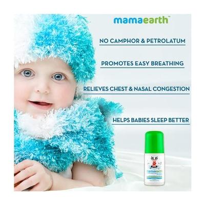 Mamaearth Breathe Easy Vapour Roll-on for babies 40 ml - Baby Skin Care