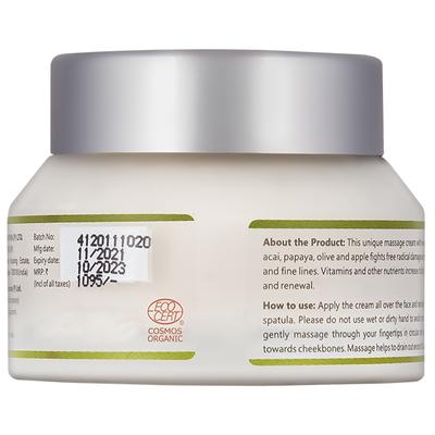 Plantas Forever Young Age Defence Organic Face Massage Cream 50 gm - Face Creams