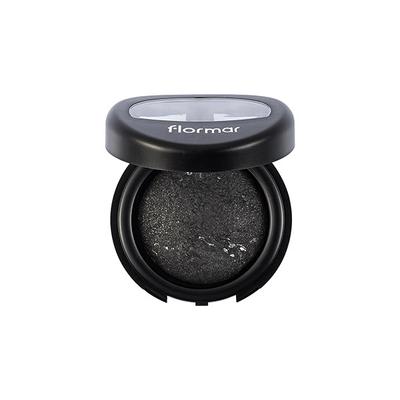Flormar Diamonds Baked Eye Shadow D02 Black Glitters 5 gm - Eyeshadow, Bases & Primers