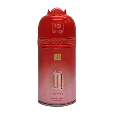 NEW NB 222 SEXY Body Spray 250 ml - Women Deodorants/Roll-Ons