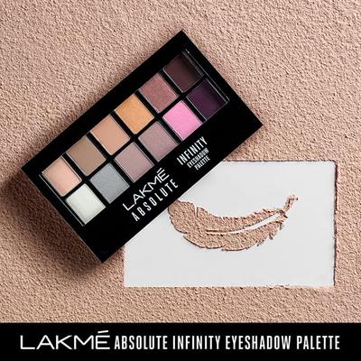 Lakme Absolute Infinity Eye Shadow Palette Soft Nudes 12 Gm - Eye Shadow Palettes