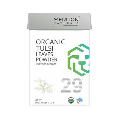 Merlion Naturals Organic Tulsi Leaves Powder 227 gm - Powder