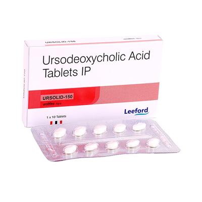 Ursolid 150mg Tablet 10'S - Cholelithiasis/Gall Stones