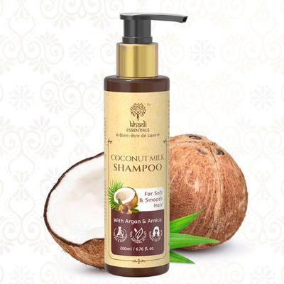 Khadi Essentials Tender Narikela & Kokum Hair Rinser - With Pure Arnica, Turmeric & Thyme Extracts 200 ml - Shampoos
