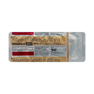 RIFAHEM 200 Tablet 10's - Bacterial Infections-OAB