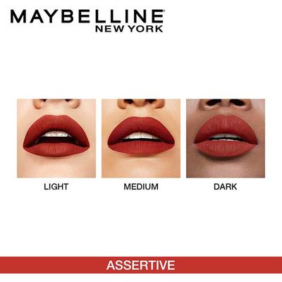 Maybelline New York Super Stay Matte Ink Liquid Lipstick, 205 Assertive 5 ml - Lipsticks