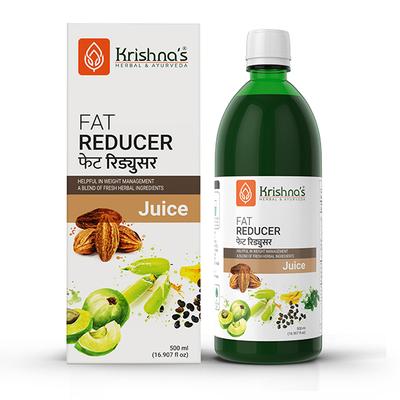Krishna's Herbal & Ayurveda Fat Reducer Juice 500 ml - Ayurvedic Juices