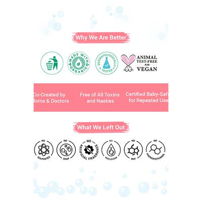 BabyChakra Natural Foaming Handwash 200ml - Hand Wash & Soaps