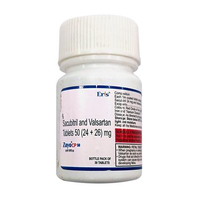 ZAYO CP 50 Tablet 30's - Heart Failure-Ang