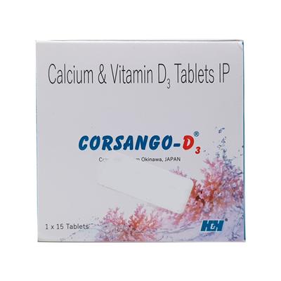 CORSANGO D3 Tablet 15's - Supplements-Cal