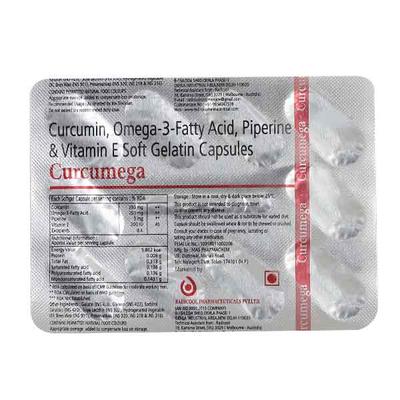 CURCUMEGA Capsule 10's - Supplements-Sup