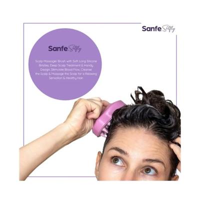 Sanfe Selfly Stunner Scalp Massager Brush 1's - Massagers