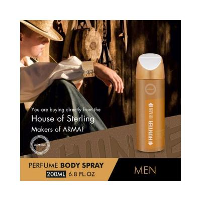 Armaf Hunter Perfume Body Spray for Men 200 ml - Men Deodorants/Roll-Ons