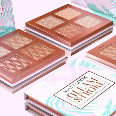 Matt Look Gleam Stroke Highlighter Palette Enriched With Vitamin E, Twinkle Girl-02 16 ml - Highlighters & Illuminators