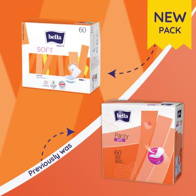 Bella Panty Soft Pantyliner 60's - Panty Liners