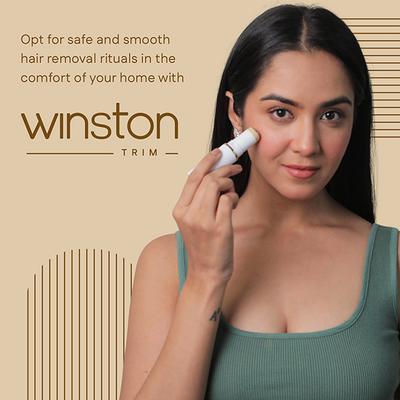 Winston Rechargeable 2 In 1 Face And Eyebrow Trimmer For Women 200 gm - Face & Eyebrow Razors