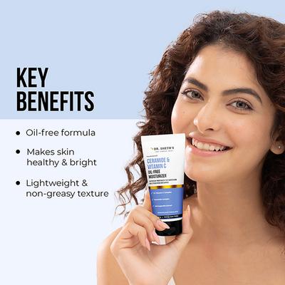 Dr. Sheth's Ceramide & Vitamin C Oil - Free Moisturizer 50 gm - Face Moisturizers