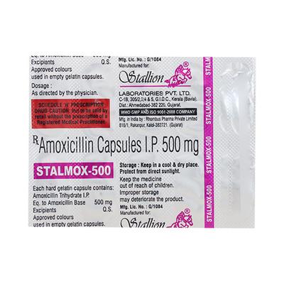 STALMOX 500 Capsule 10's - Bacterial Infections-Pen
