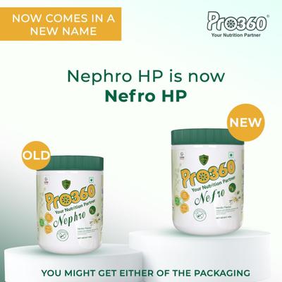 Pro360 Nefro HP Powder - Vanilla Flavour 400 g - Protein Drink