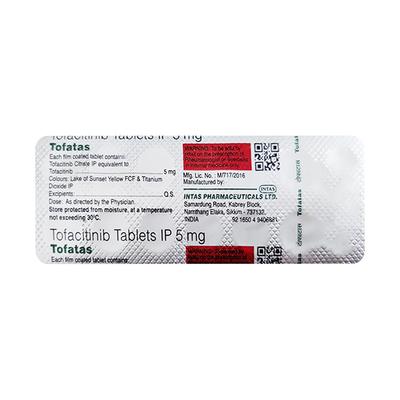 TOFATAS 5mg Tablet 14's - Arthritis-Dis