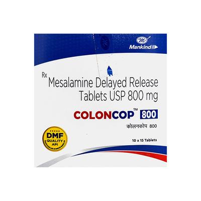 COLONCOP 800 Tablet 15's - Ulcerative Colitis/Bowel Inflammatory Disease-GIT