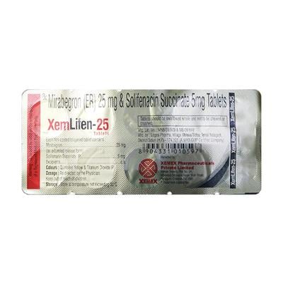 XEMLIFEN 25 Tablet 10's - Bladder And Prostate Disorders-Dru