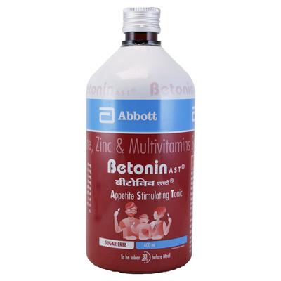 BETONIN AST SUGAR FREE Syrup 400ml - Supplements-Vam