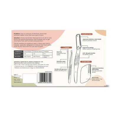 Sirona Reusable Facial Hair Removal Kit (Pack of 3) 1's - Shaving & Hair Removal