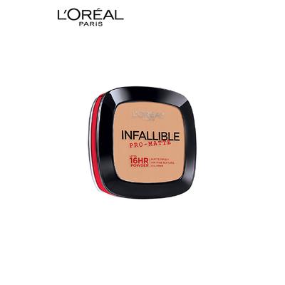 L'Oreal Paris Infallible Pro Matte Pressed Powder, 200 Natural Beige 9 Gm - Compact Powder