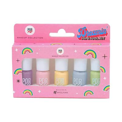 MyGlamm POPxo Makeup Collection -Mini Nail Kit-Dreamin 15 ml - Nail Polish