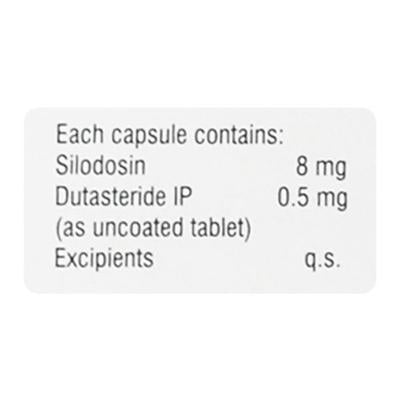 Silodal-D 8 Capsule 10's - Bladder And Prostate Disorders-Dru
