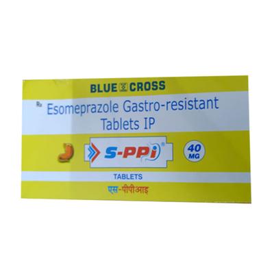 S PPI 40 Tablet 15's - Ulcer/Reflux/Flatulence-Aaa