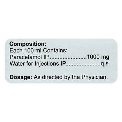 Hospimol 1000mg Infusion 100ml - Fever-Ana