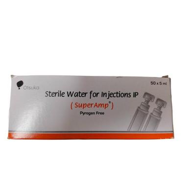 Otsuka Sterile Water For Injection Ip (Super Amp) Pyrogen Free (Pack of 50 x 5 ml) - Infusion Set